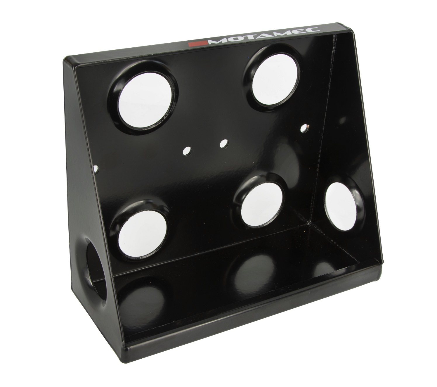 Motamec Alloy Twin Facet Fuel Pump Mounting Bracket Vertical Black eBay